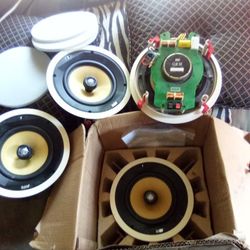 Sonance  8in round in ceiling speakers 