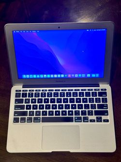 11” MacBook Air - 2015 - running Monterey