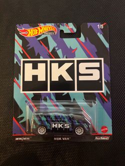 Hot Wheels Premium HKS MBK Van 1/64 Car Toy Vehicle Real Riders NEW
