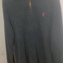 Polo Ralph Lauren 1/4 Zip Sweater – Classic Fit, Great Condition Xl