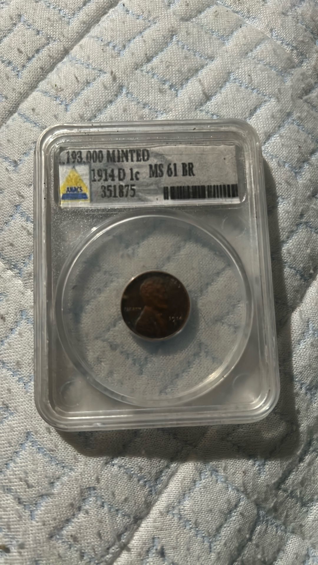 1914 D 1c Lincoln Wheat Penny