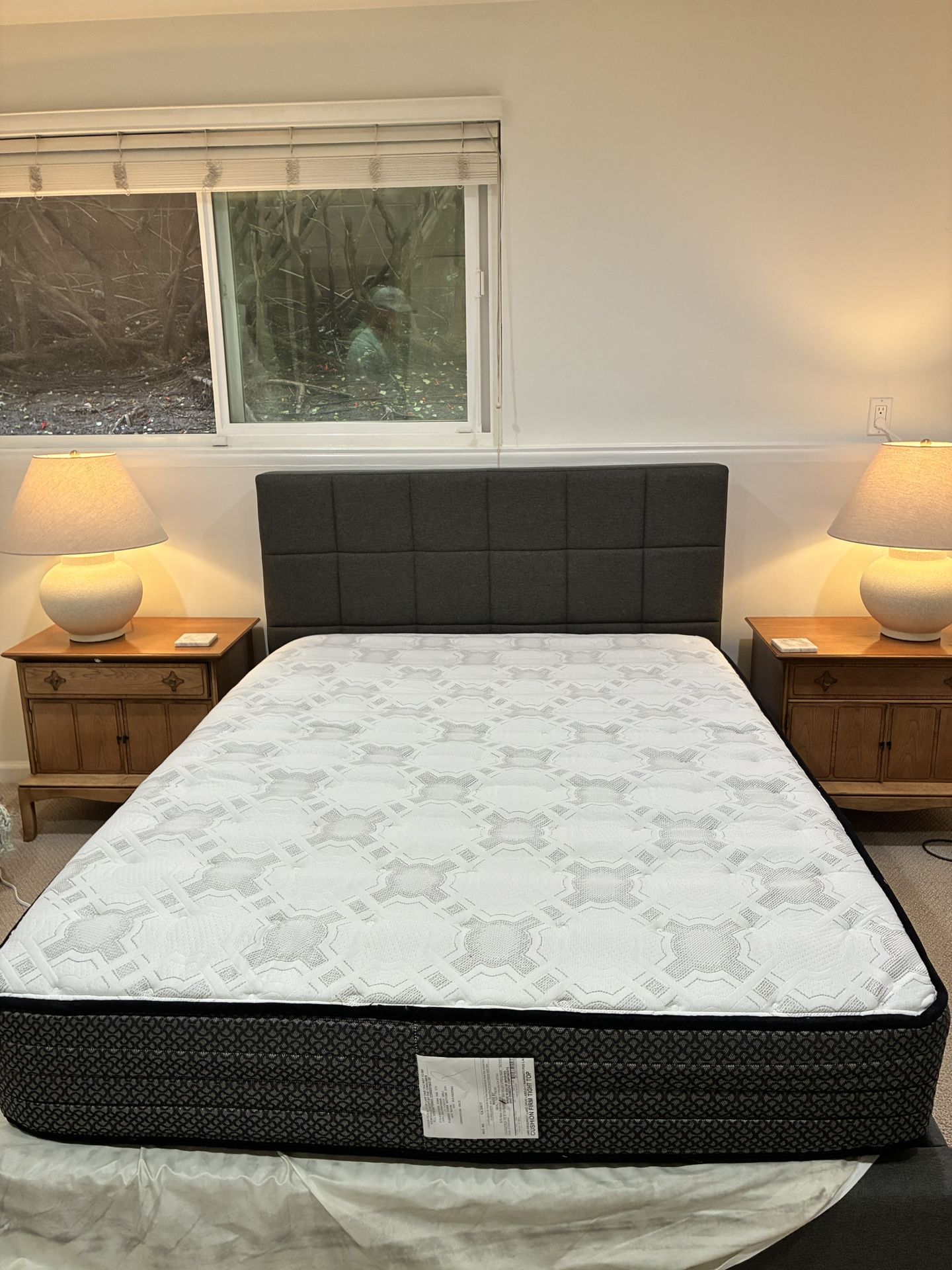 Full/ Double Bed Frame And Mattress