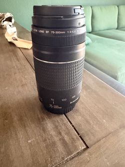Canon EF 75-300mm f/4-5.6 III Zoom Lens