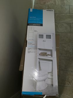 New in Box - Space Saver in White Finish