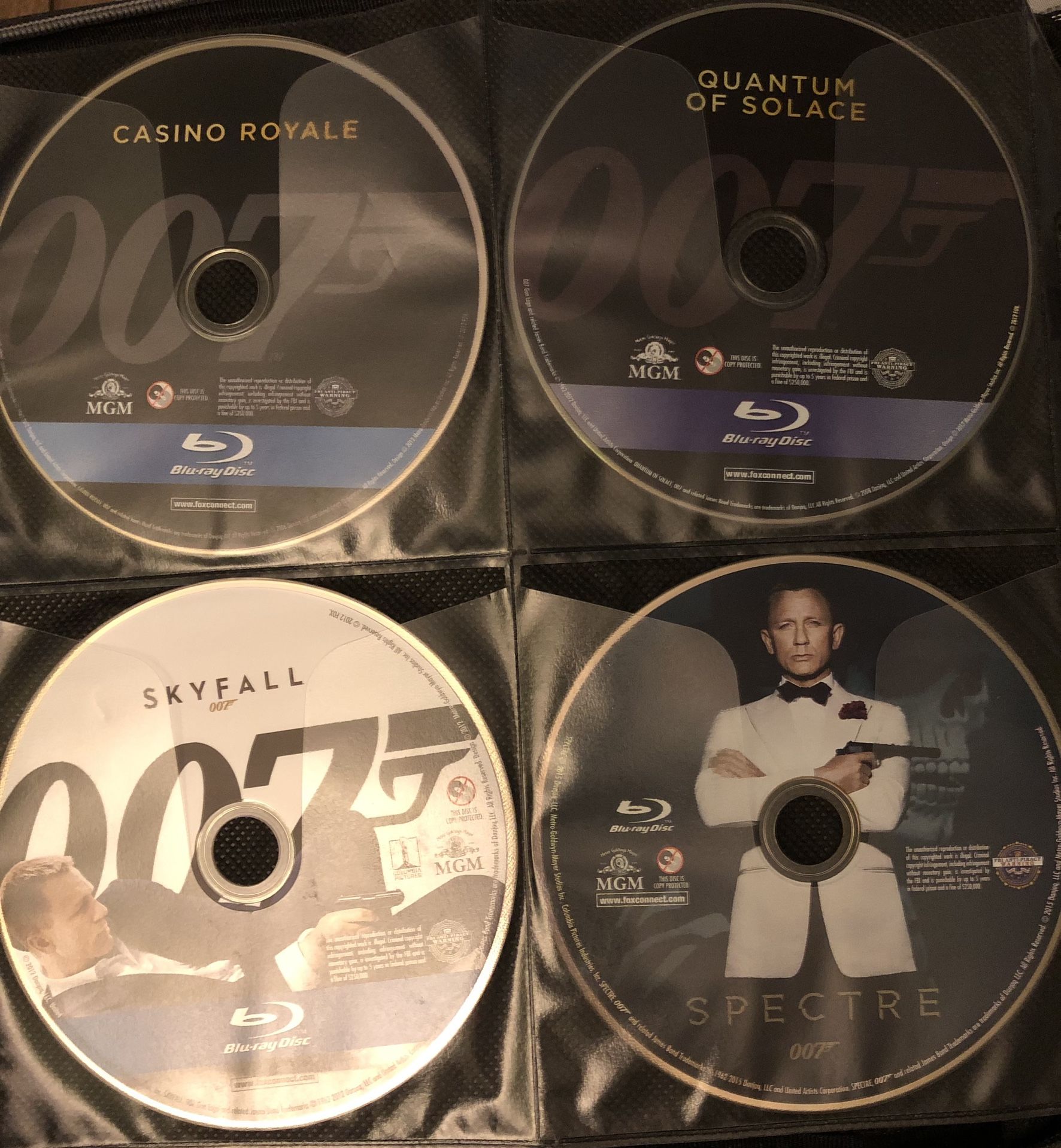 James Bond Bluray 