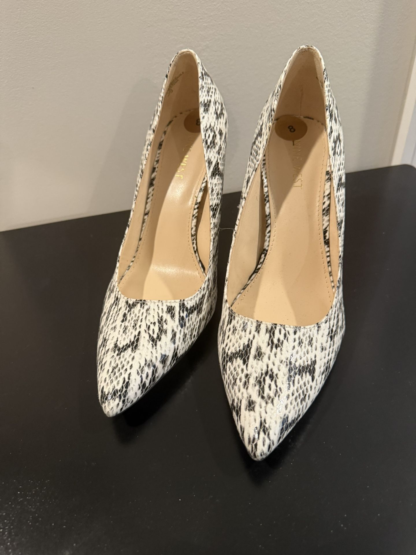 Nine West Snake Skin High Heel Shoe