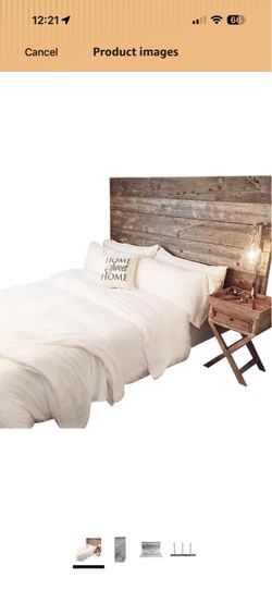 Rustic Reclaimed Wood Headboard