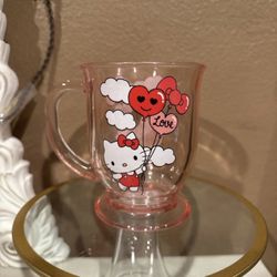 hello kitty valentines mug 
