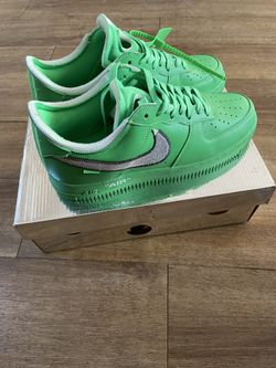 Green Off White Air Force 1