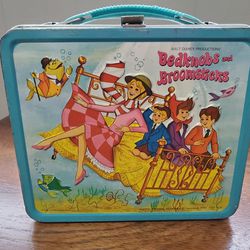 Vintage Metal Lunchbox Disney Bedknobs & Broomsticks