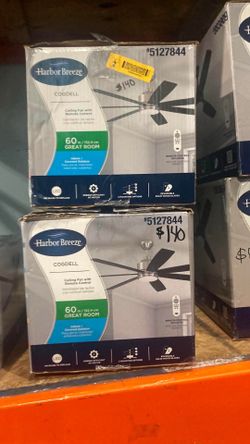 60in Ceiling Fan with Remote Control - Cogdell