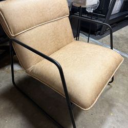 Wide Leather Armchair For Sale!