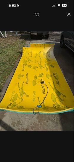 Aqua Lily floating water mat