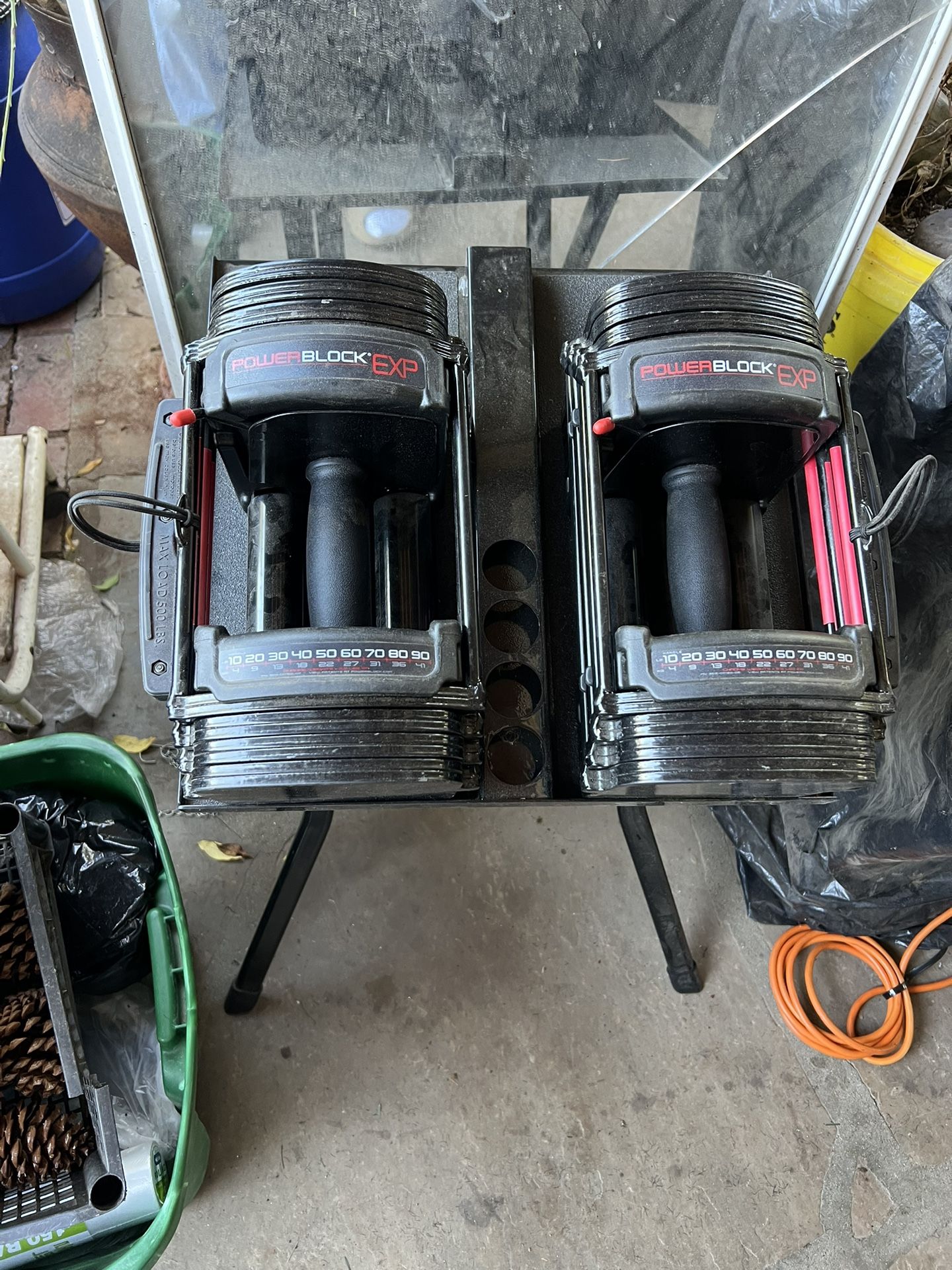 POWERBLOCK Adjustable Dumbbell - Black