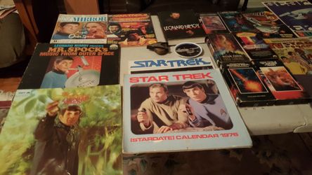 Vintage Star Trek Memorabillia Collection