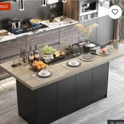 
✨ $600 Luxury Two-Tiered Waterproof Dining Table 🪑 – Bed Bath & Beyond ✨ Brand New in Box 📦 | Selling for $500 💵