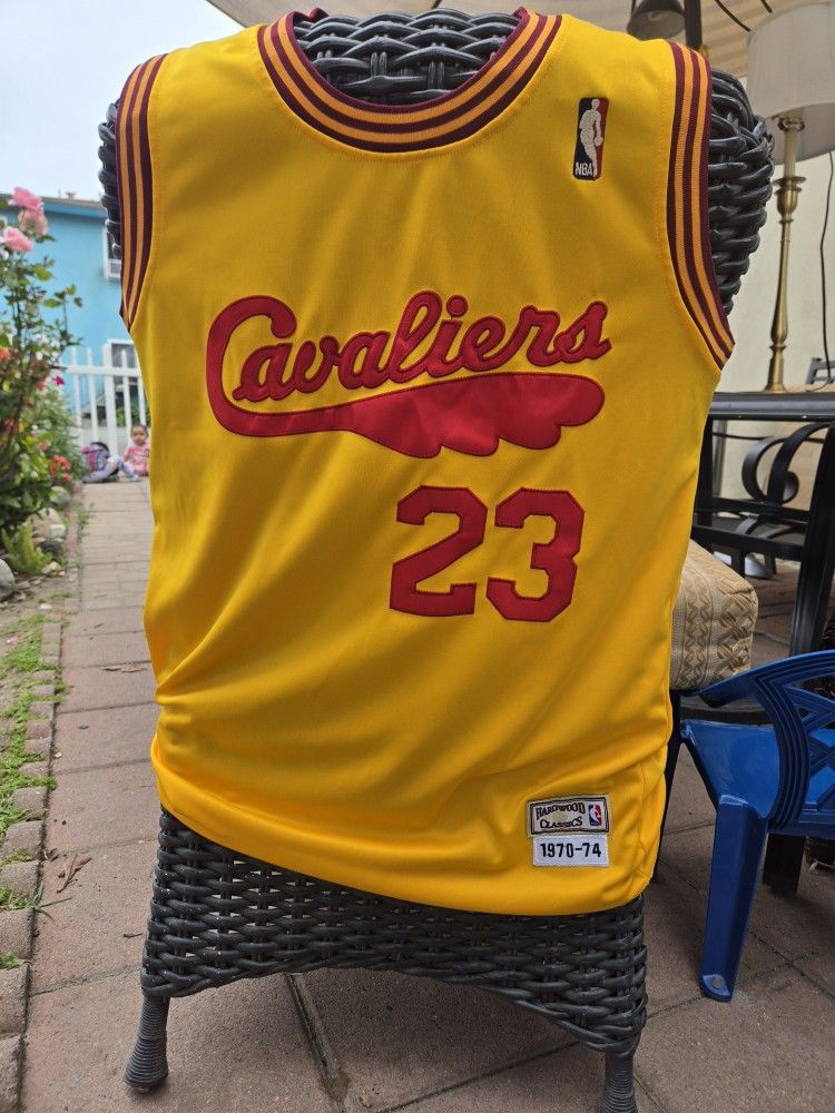 LeBron James Cavs Jersey Hardwood Classics 