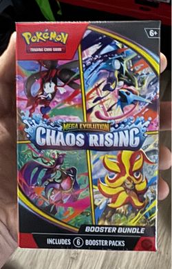 Pokemon Mega Evolution Chaos Rising Booster Bundle