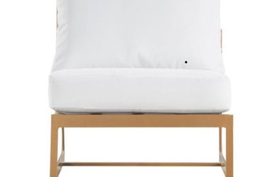 Armless chair only one ( cushions included)