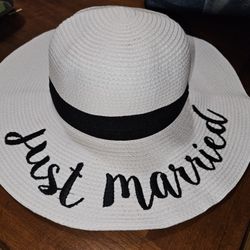 Just Married Hat