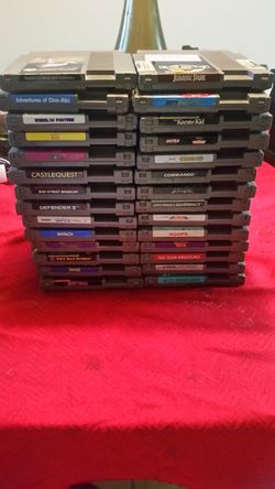 Nintendo Nes video games
