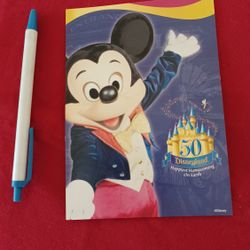 Mickey 50th Anniveesary Post Cards
