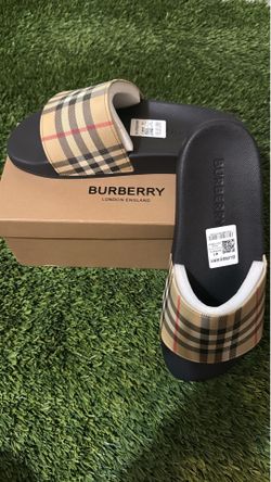 Burberry slides