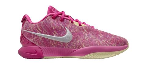 LeBron Pink XXI basketball shoes 10.5