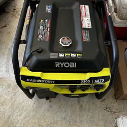 New Ryobi 5500/6875 Watt Generator 