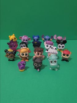 Disney Doorables Lot Of 18 Different Series Collectible Mini Figures.