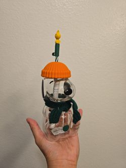 Starbucks x Peanuts Snoopy Limited Edition Glass Cup
