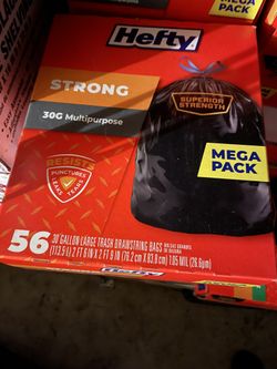 Hefty Trash Bags 30 Gal 39 Gal
