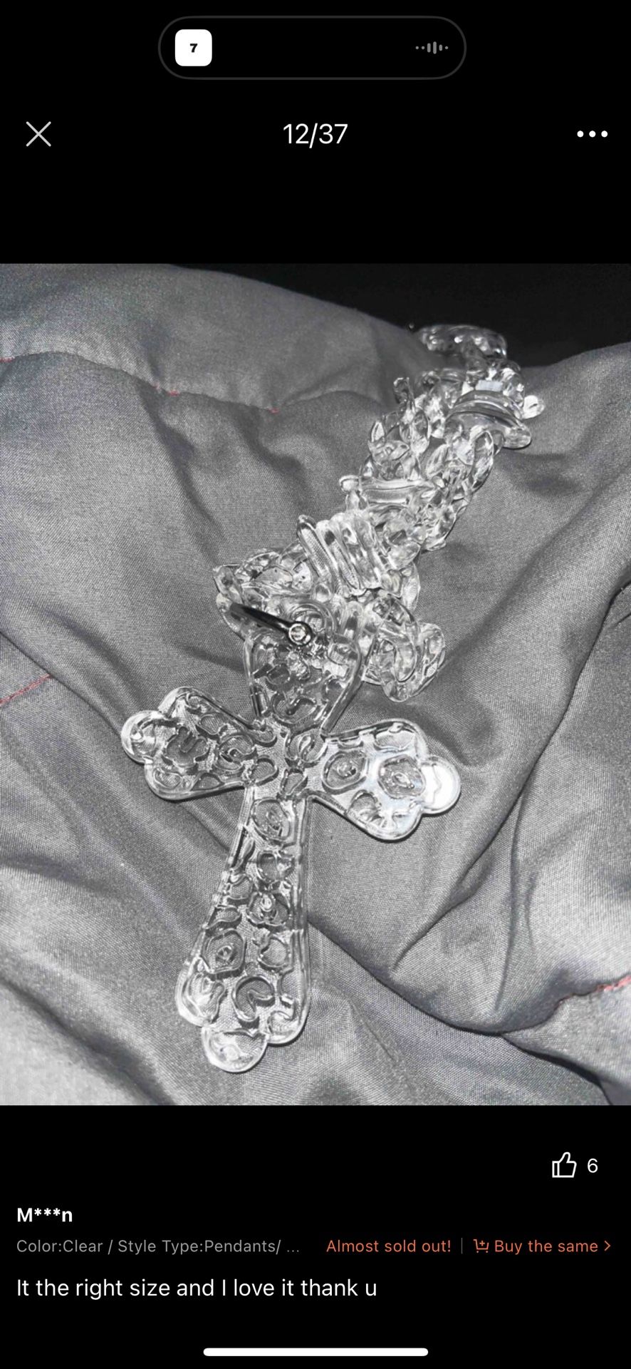 Cross Pendent Necklace 