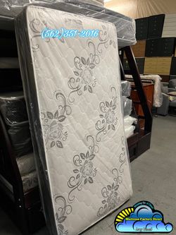 Twin deluxe mattress single Colchon individual Nuevo new