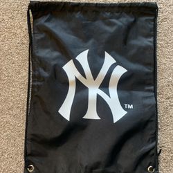 NEW NY Yankees Drawstring Bag 