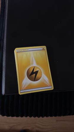 Electric energy Pokémon cards