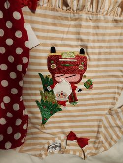 Girls Holiday Christmas Outfit. Size 10