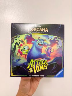 Lorcana Attack of the Vines Trove box