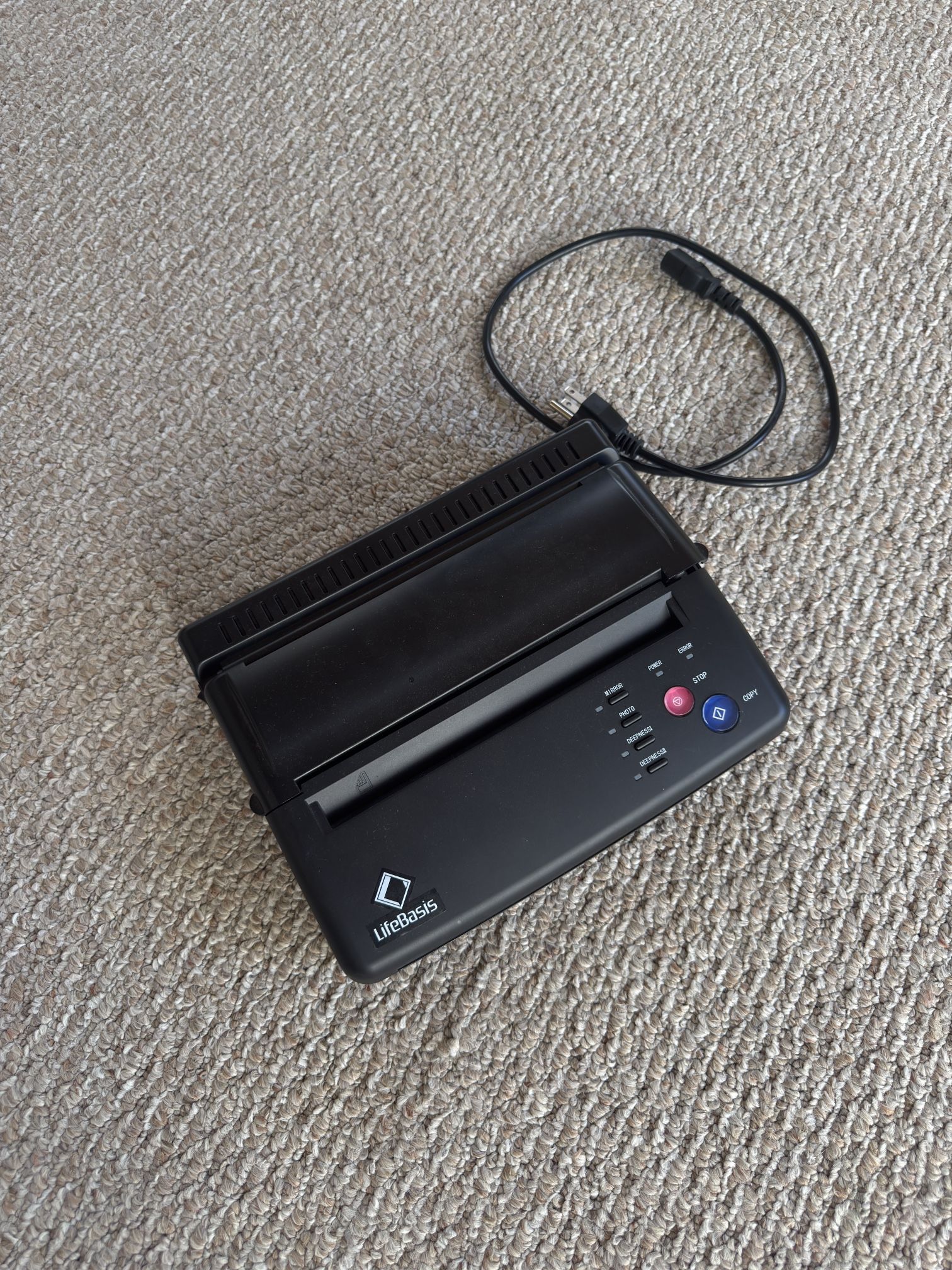 Tattoo Transfer Stencil Printer