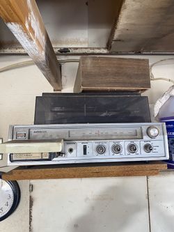 8-Track player And Speakers
