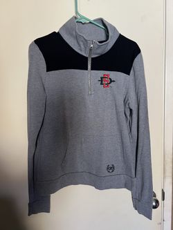 PINK SDSU Aztecs Half Zip