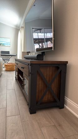 TV Stand With TV Mounting Frame