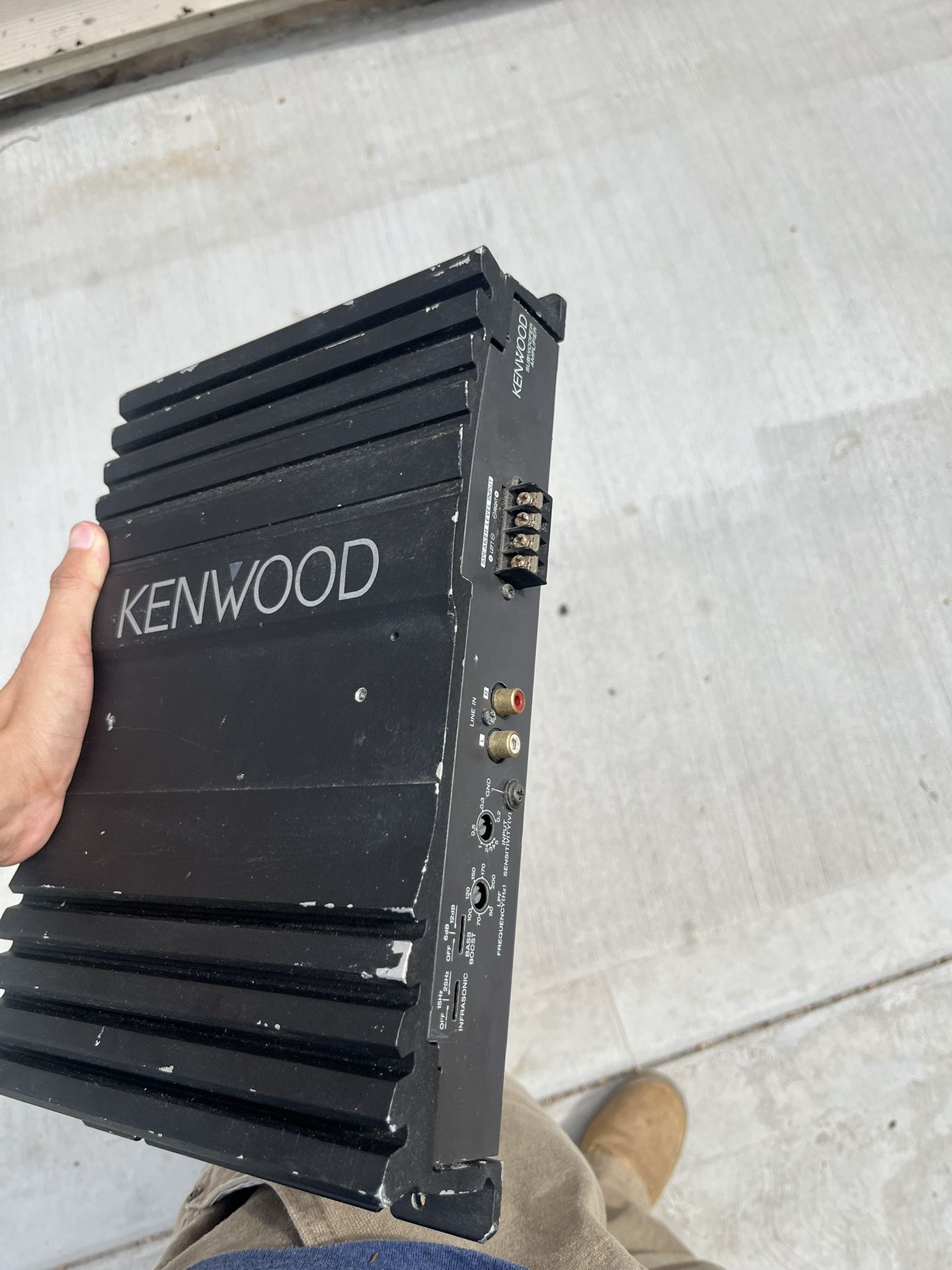 Kenwood Subwoofer Amplifier
