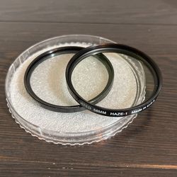 Tiffen Tmc Multi Coated 58mm Haze-1 And Uv Filter