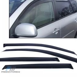 Fits 2006-2012 Toyota RAV4 XA30 window visor rain sun guard deflector Acrylic
