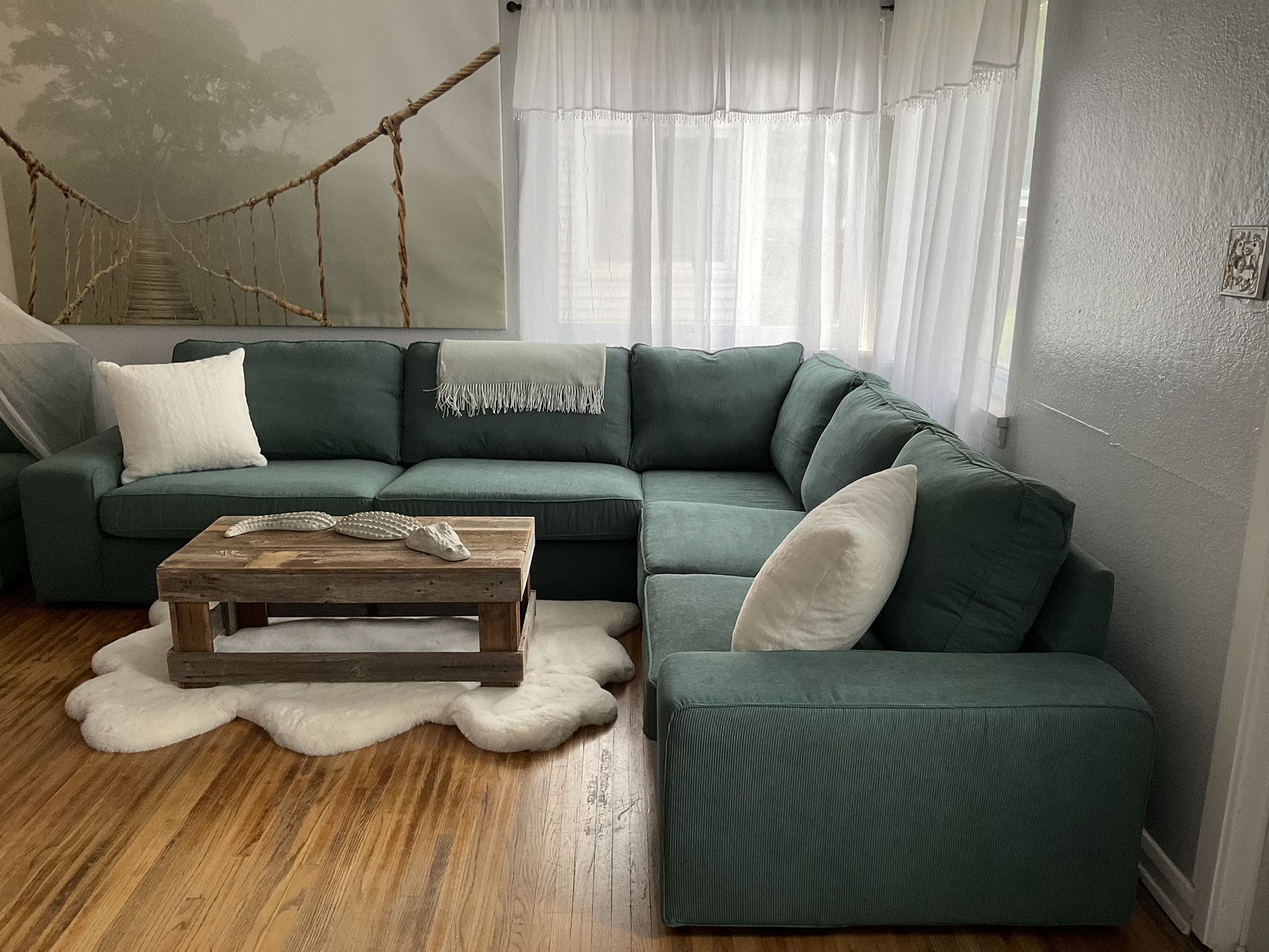 IKEA 3 PIECE KIVIK CORNER SECTIONAL