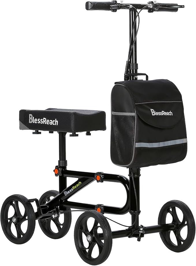 🛴 BlessReach Knee Scooter – Black