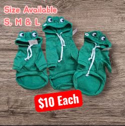 Dog And Cat Frog Hoodie