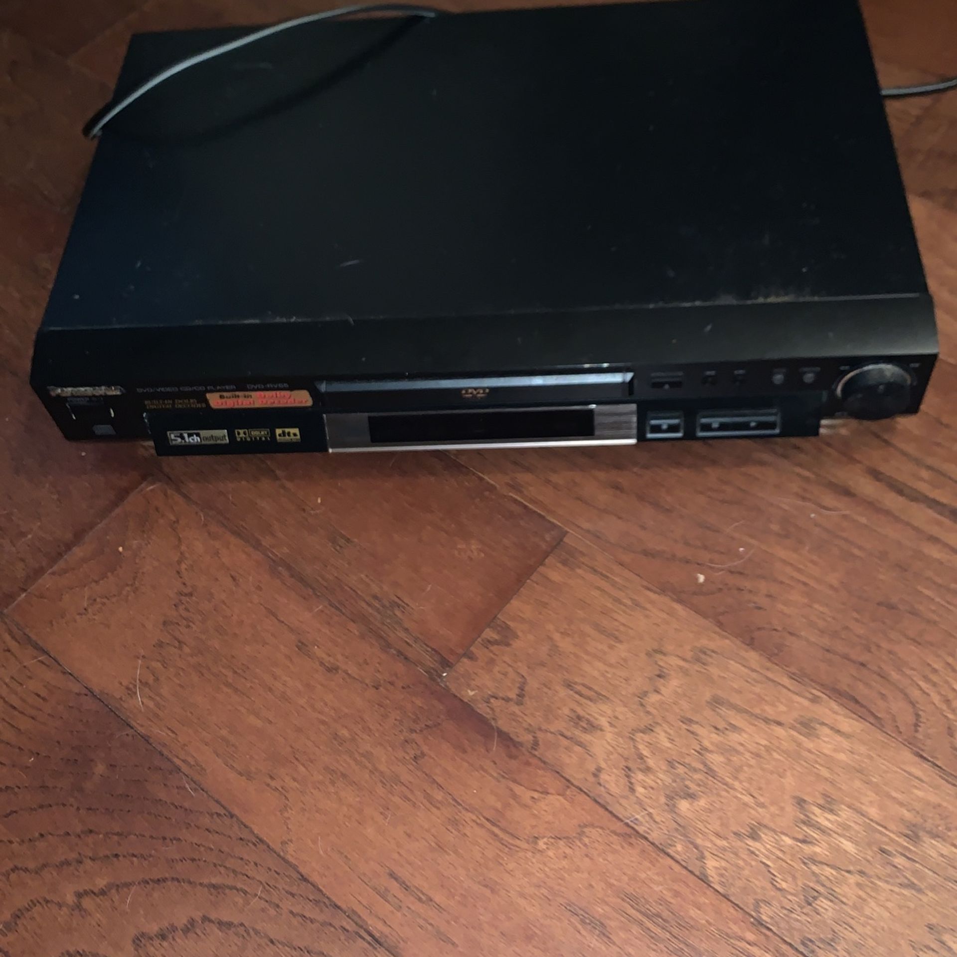 Panasonic Dvd-rv65 Dvd/cd 