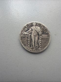 1930 S Standing Liberty Silver Quarter Circulated